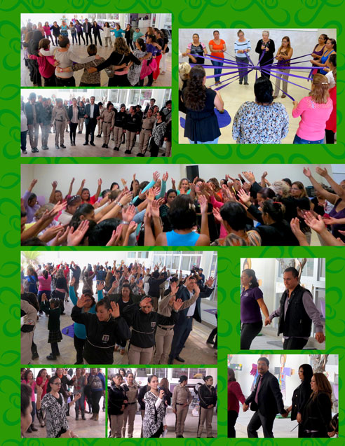 Círculos de Danza en gobierno y universidades. Movimiento Sí Puedes Danzar.