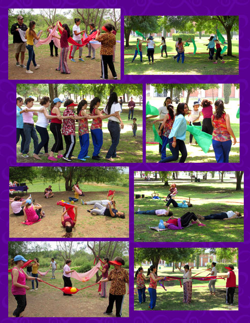 Danza en los Parques. Danzaterapia y Círculos de Danza. Movimiento Sí Puedes Danzar.