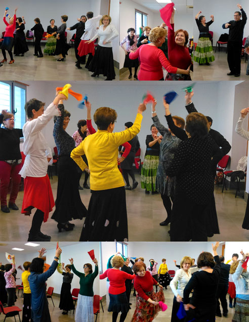 Talleres y experiencias en España. Primer Proyecto en el extranjero. Asociación Autoestima Flamenca. Movimiento Sí Puedes Danzar.