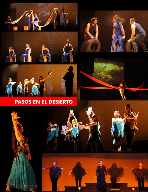 Compañía Contratiempo Danza Flamenca. Espectáculo Pasos en el Desierto.
