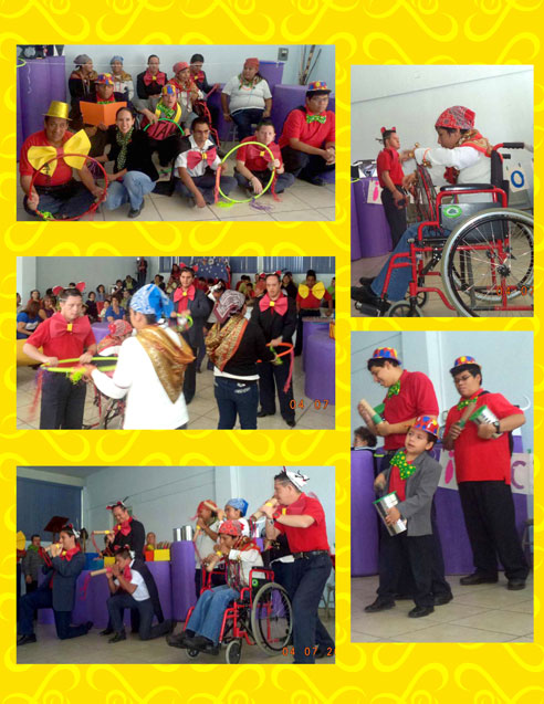 Taller de Flamenco y Danzaterapia para personas con discapacidad en IPLAC A.C. León, Gto. México